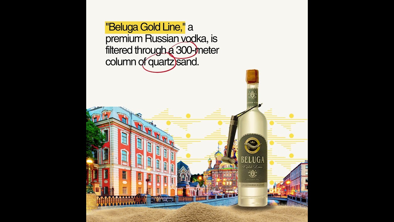 Did You Know? The Secret Behind 'Beluga Gold Line' Vodka.🤔