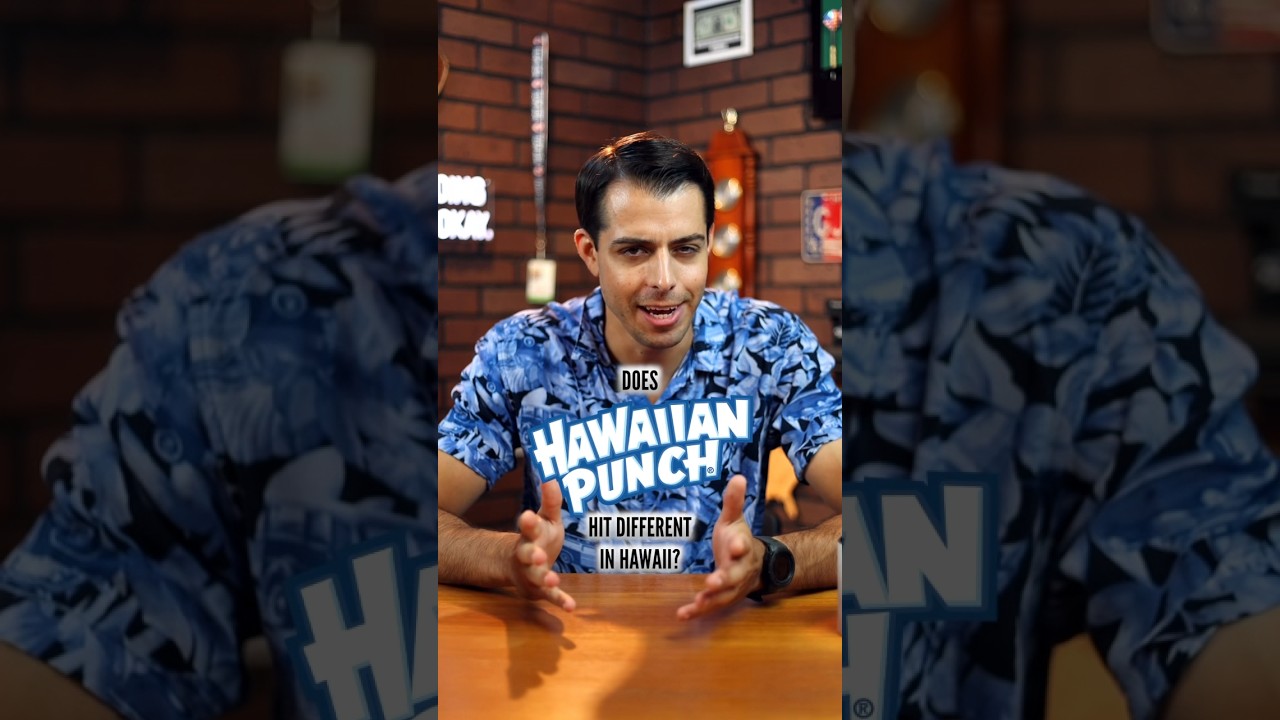 I flew to Hawaii to try Hawaiian Punch