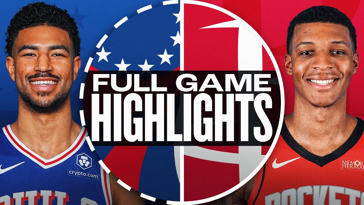 76ERS at ROCKETS | FULL GAME HIGHLIGHTS | March 17, 2025
