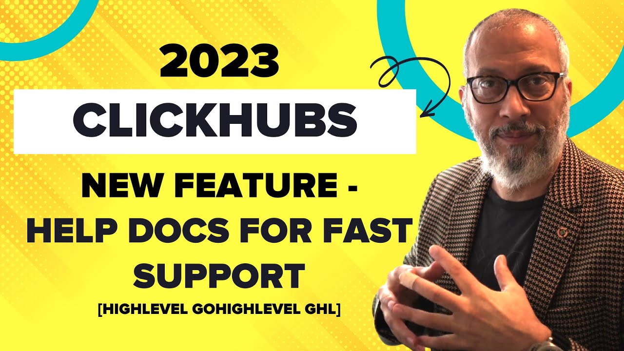 New - Help Docs for fast support [Go High Level CRM / GHL 2023]