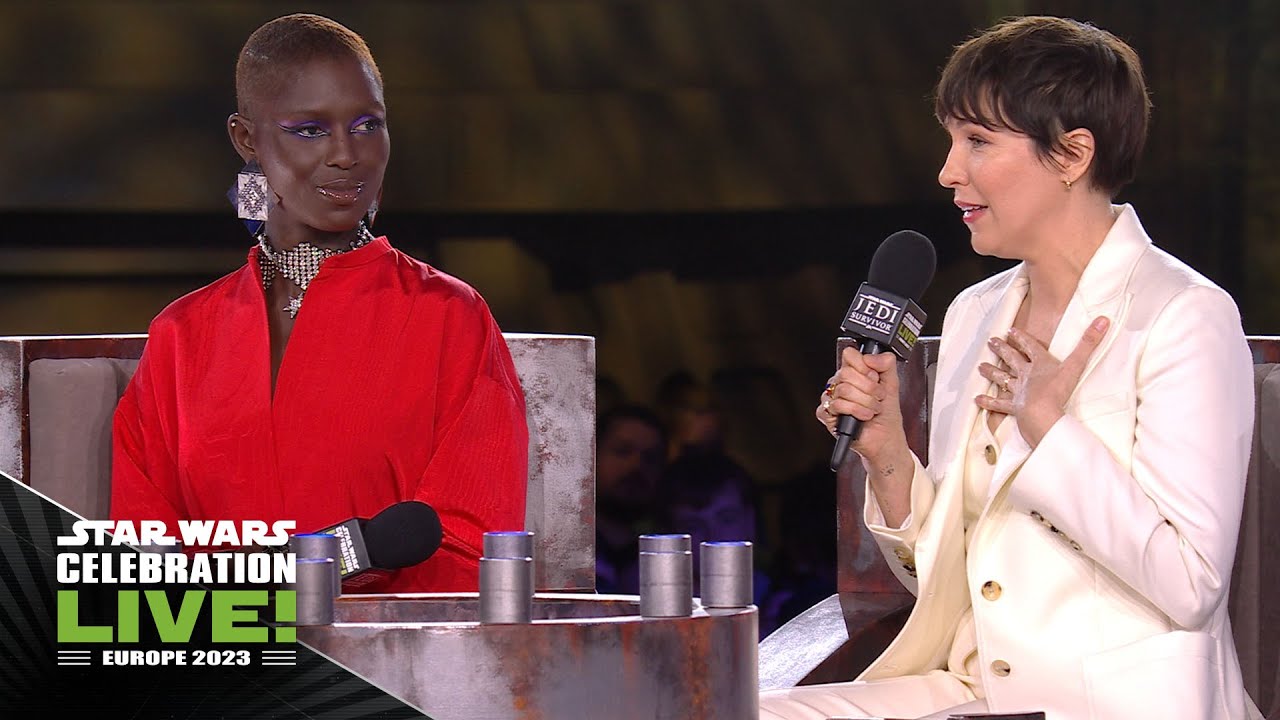 Jodie Turner-Smith and Rebecca Henderson from The Acolyte | Star Wars Celebration Live! 2023