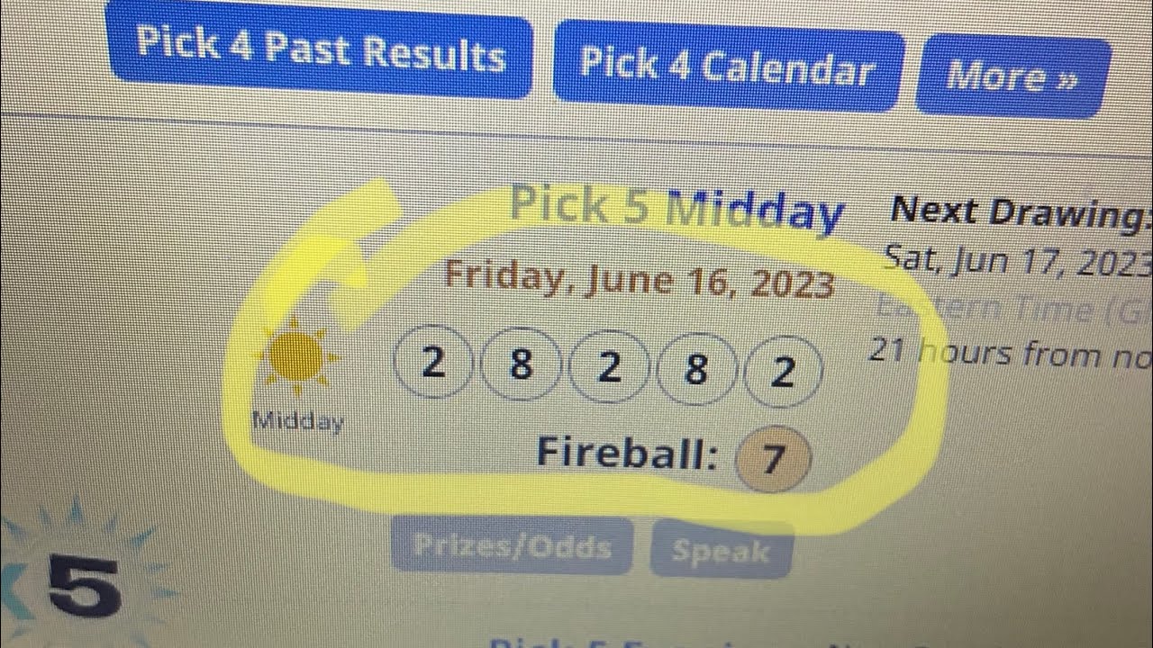 “DC” Pick -5 predictions
