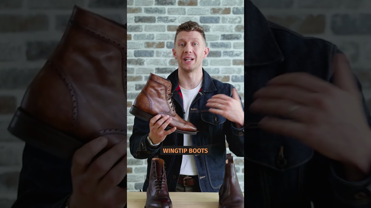 3 Types of Dress Boots All Men MUST Know