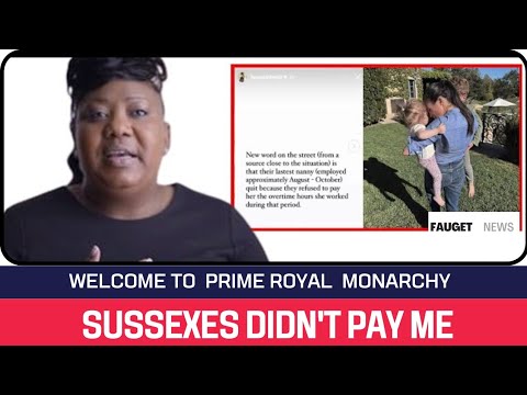 OMG! Archie and Lilibet’s Nanny Spills Shocking Details: Harry and Meghan Didn’t Pay Her