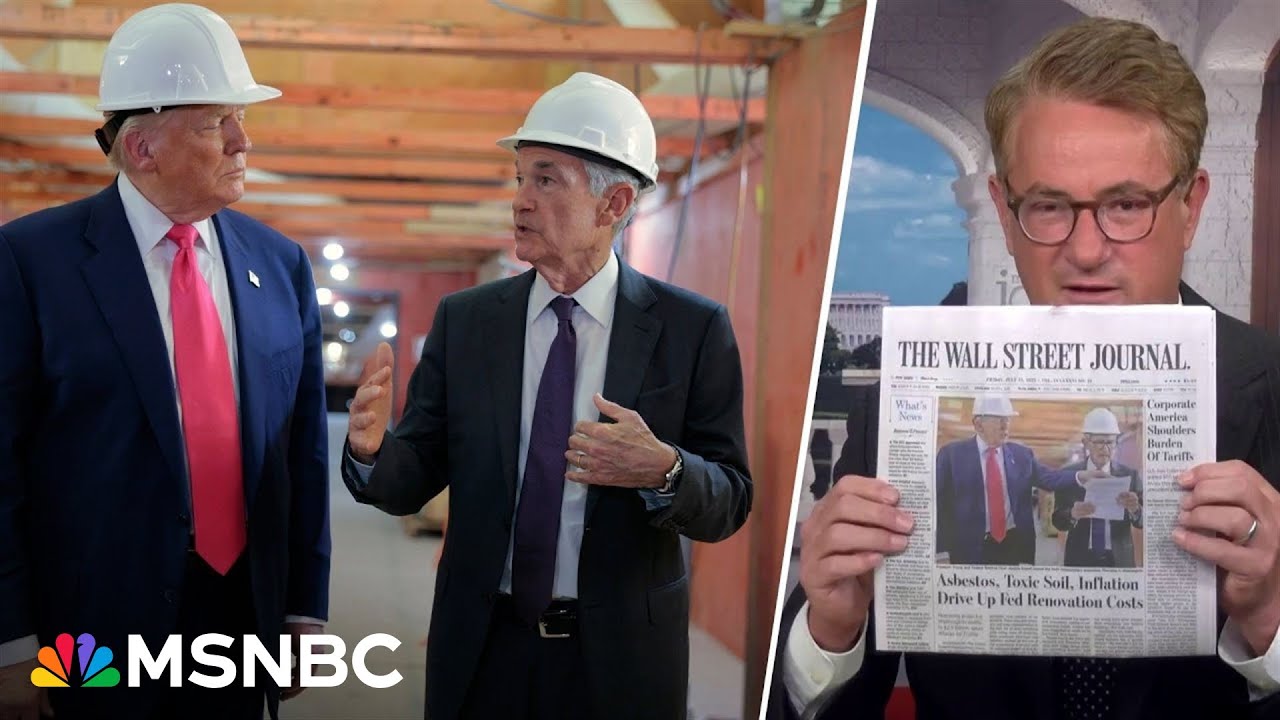 'Hall of Fame' moment: Joe reacts to Trump getting fact-checked by Fed Chair