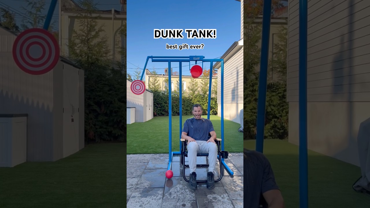 Dunk Tank! Best Gift Ever? Amazing Presents on our Holiday Gift Guide