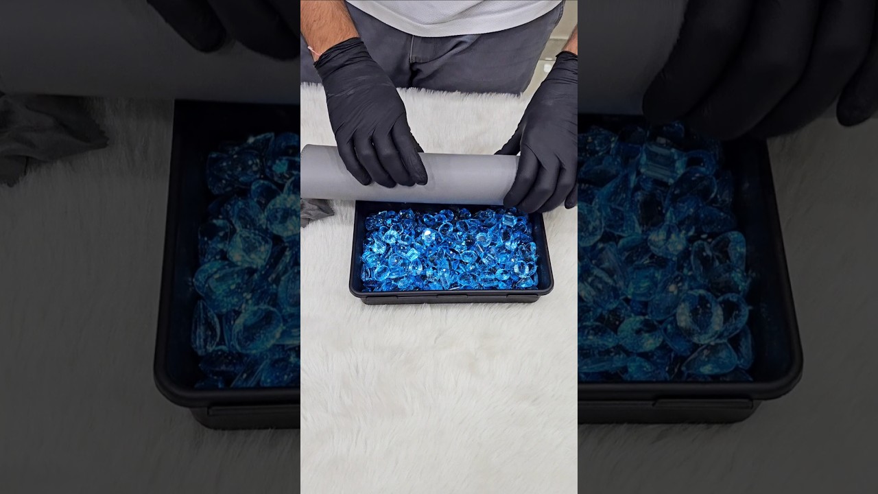 Swiss Blue Topaz from Brazil #bluetopaz