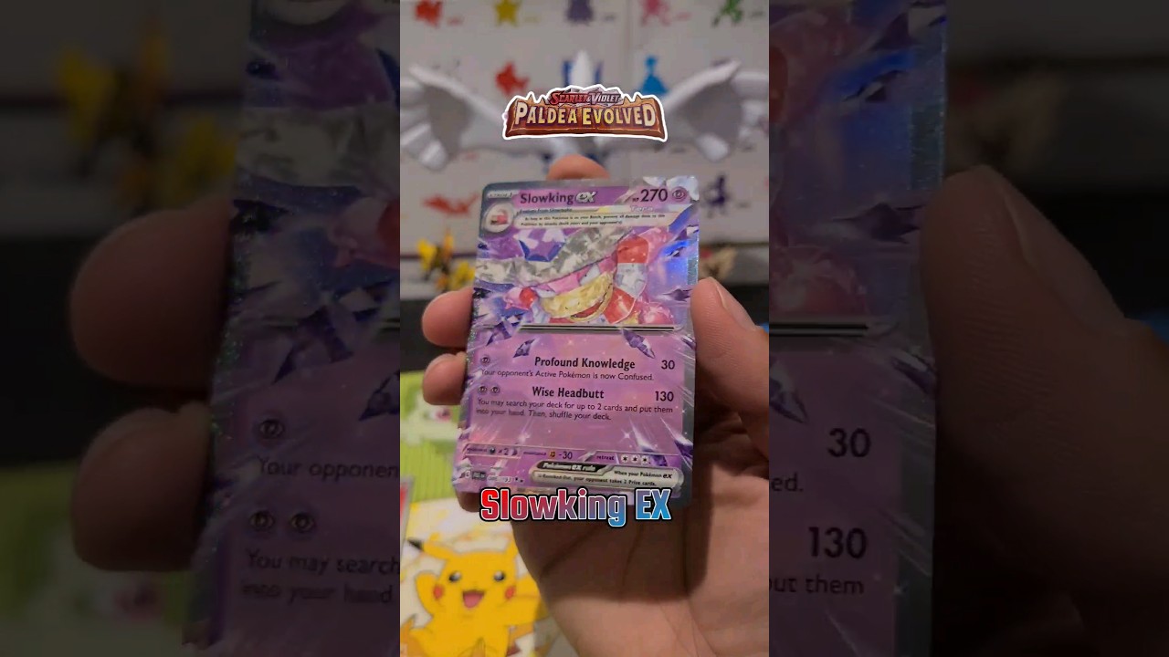 Slowking EX PAL 86/193 ✨️ #paldeaevolved #slowking #EX #pokemon #tcg #collection #subscribe #share