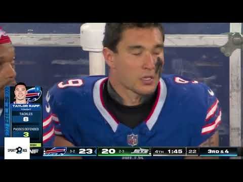 buffalo bills vs new York jets match player stats