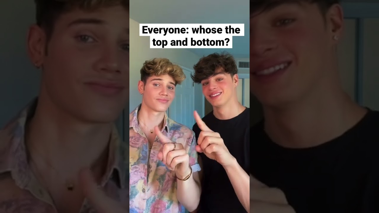Everyone: Whose the top and bottom? (NO NO NO) #shorts | Nicky and Pierre #NiPi