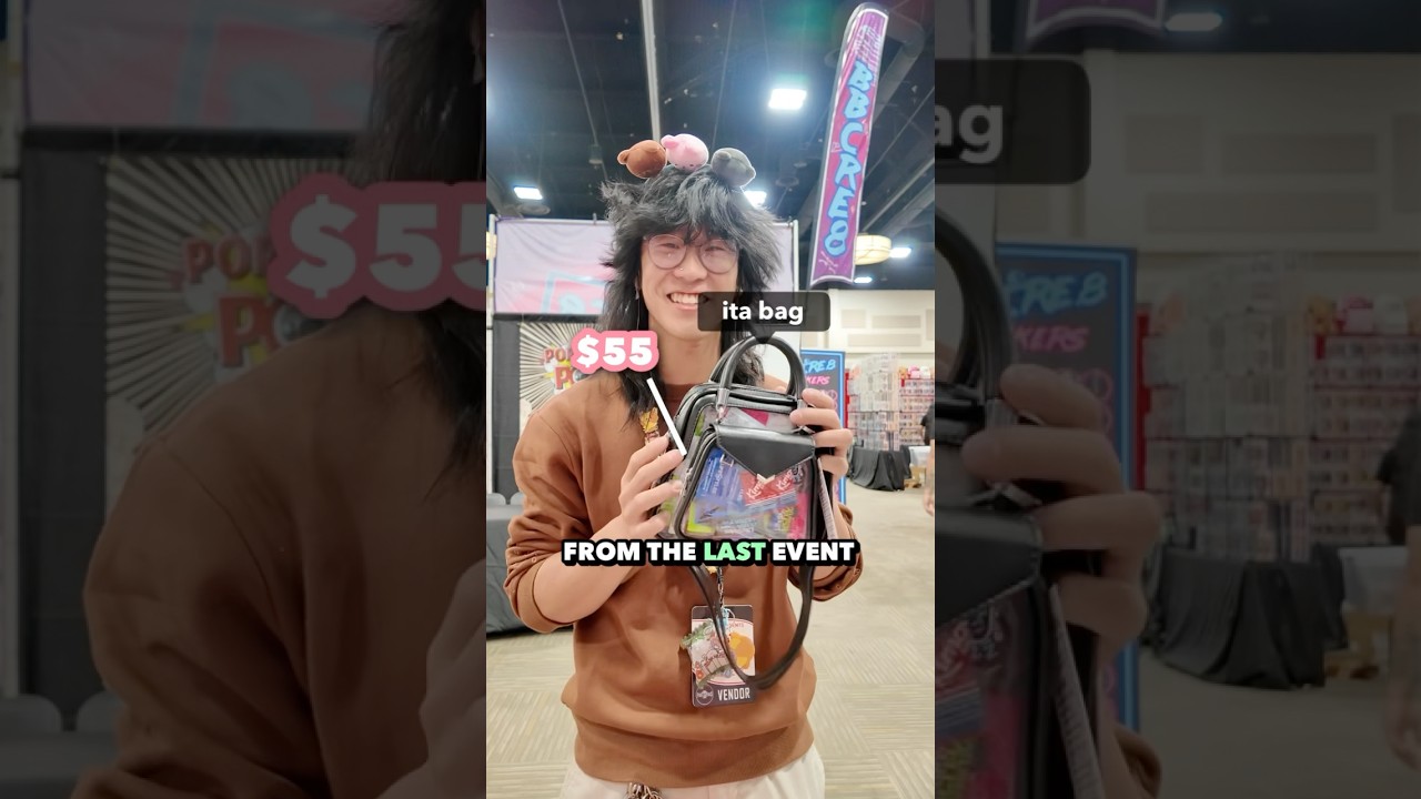 This Ita Bag is crazy #itabag #stickerzoo #mualcaina #artistalley #whatsinthebag