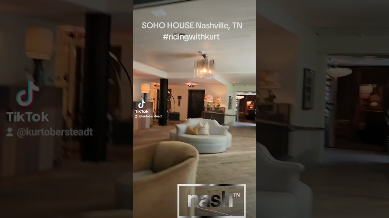 SOHO House Nashville, TN #ridingwithkurt