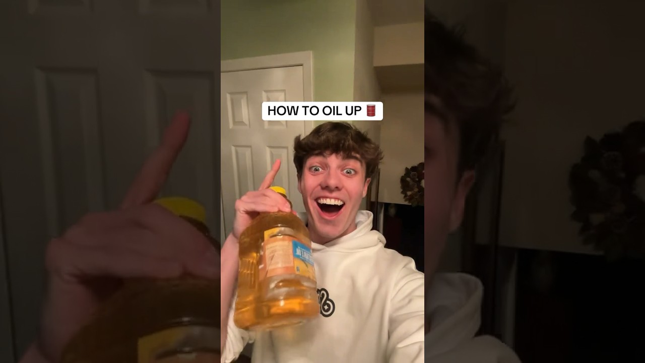 HOW TO OIL UP 🛢️🤪