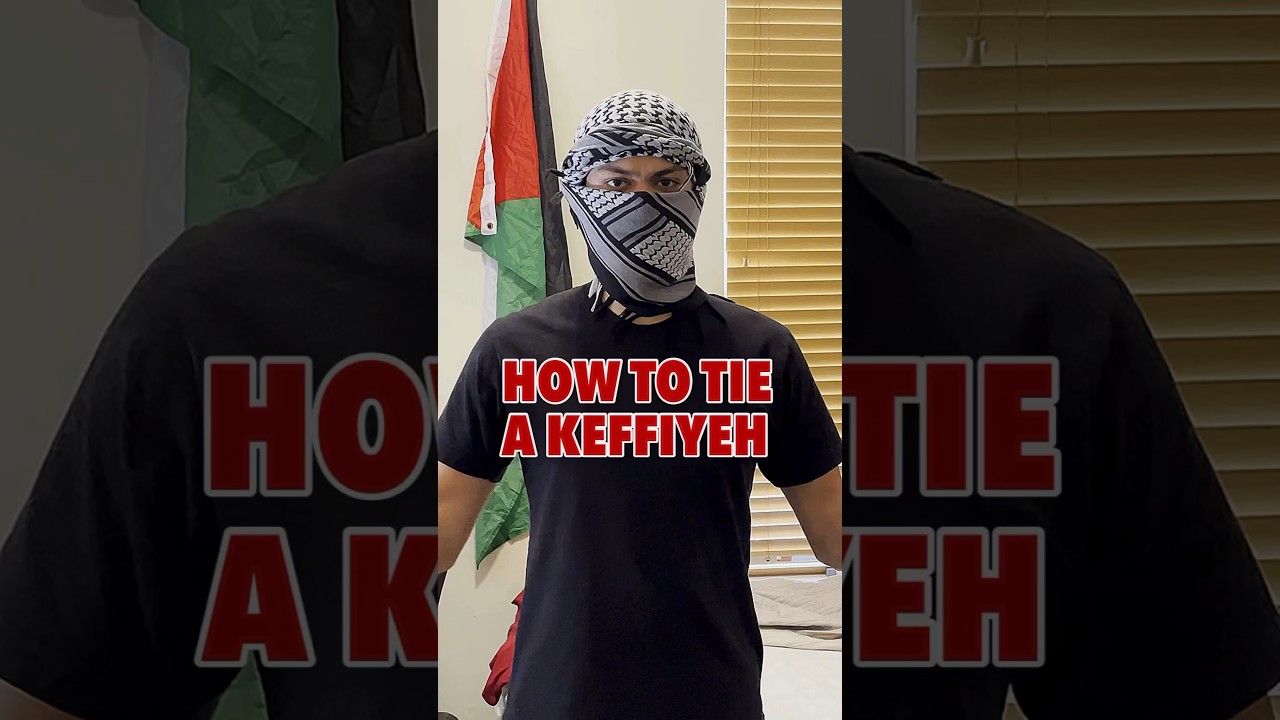 How To Tie A Keffiyeh