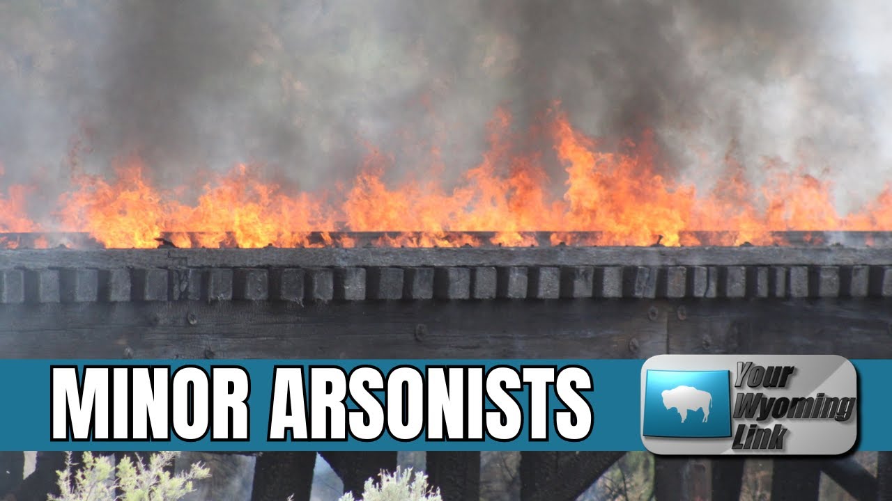 Minors Blamed for Railway Bridge Fire in Sweetwater County