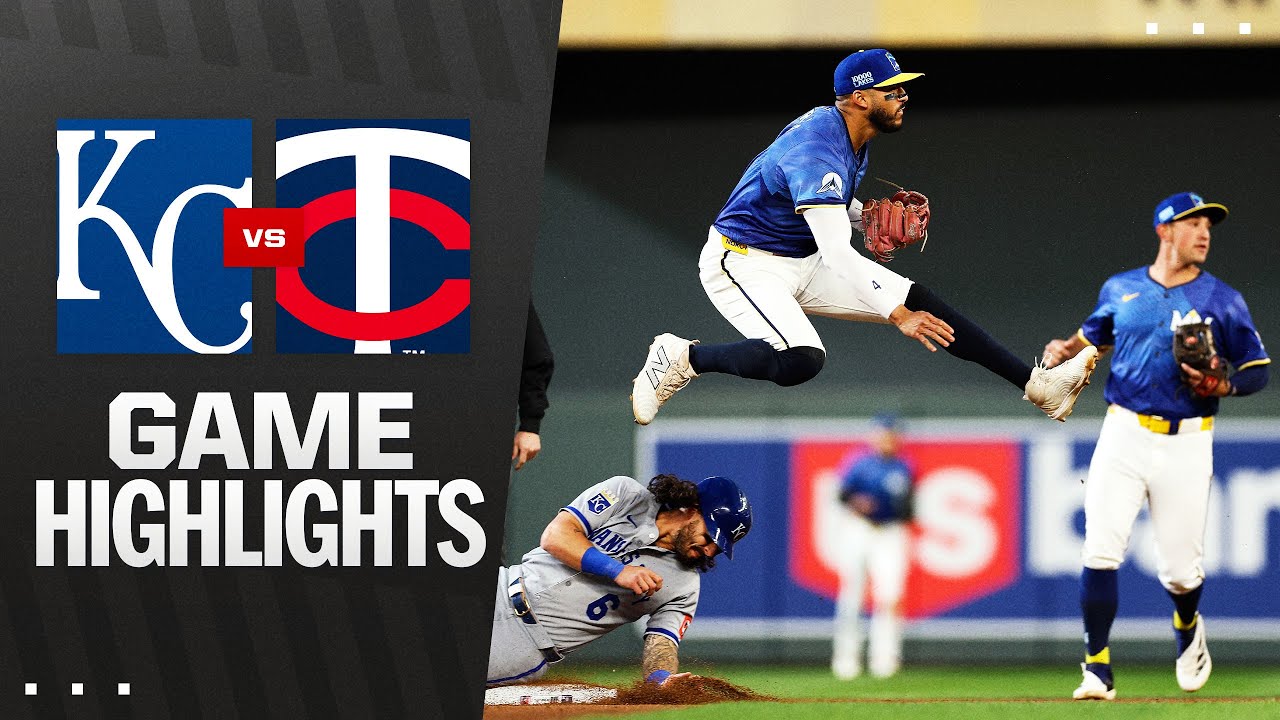 Royals vs. Twins Game Highlights (5/23/25) | MLB Highlights