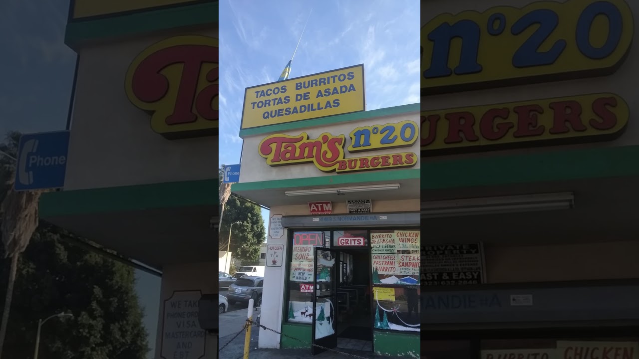 Tams Burger in L.A.