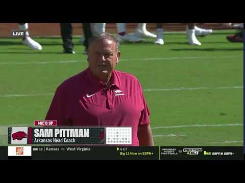 College GameDay | Sam Pittman live on field
