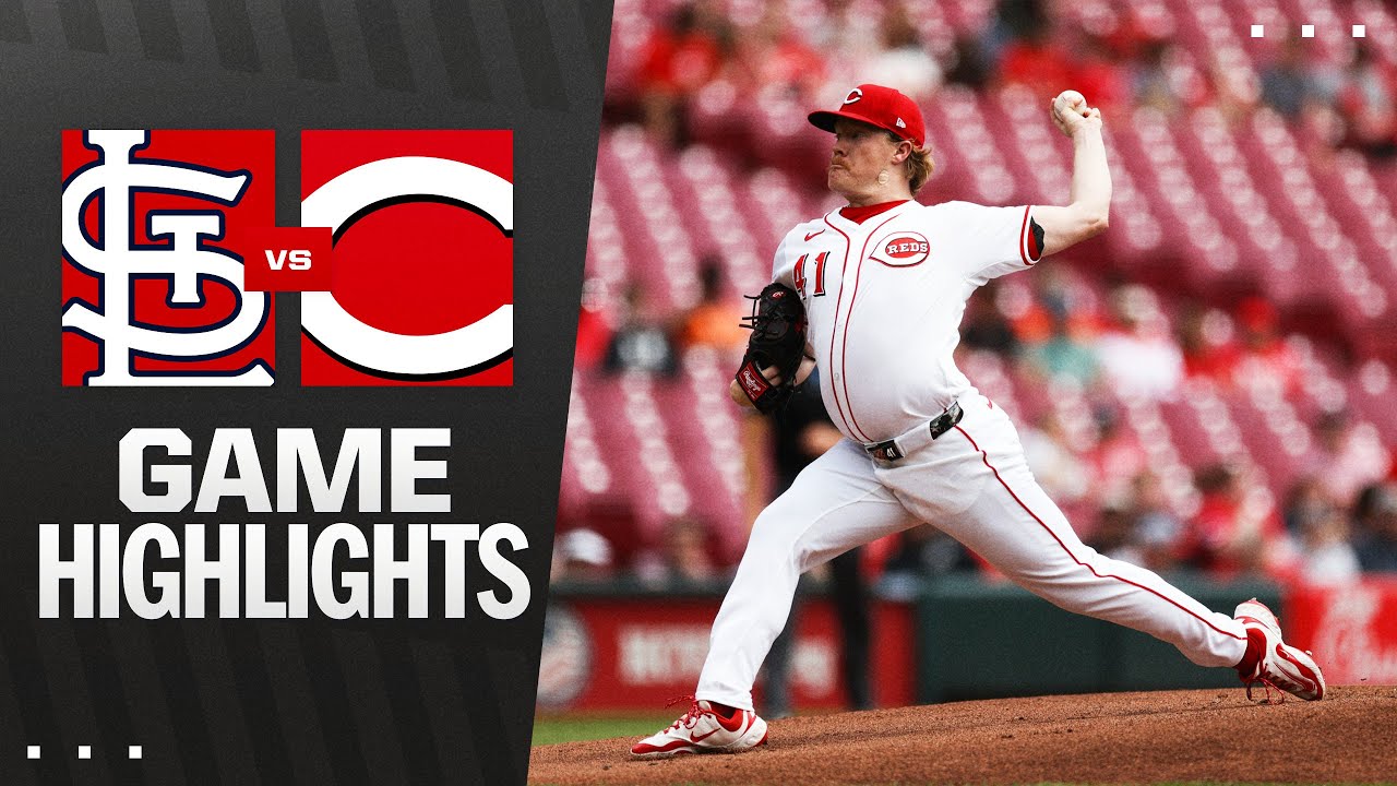 Cardinals vs. Reds Highlights (5/1/25) | MLB Highlights