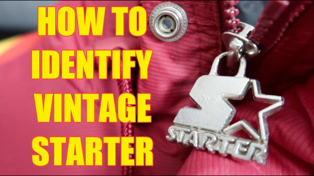 How To Identify Vintage Starter Brand