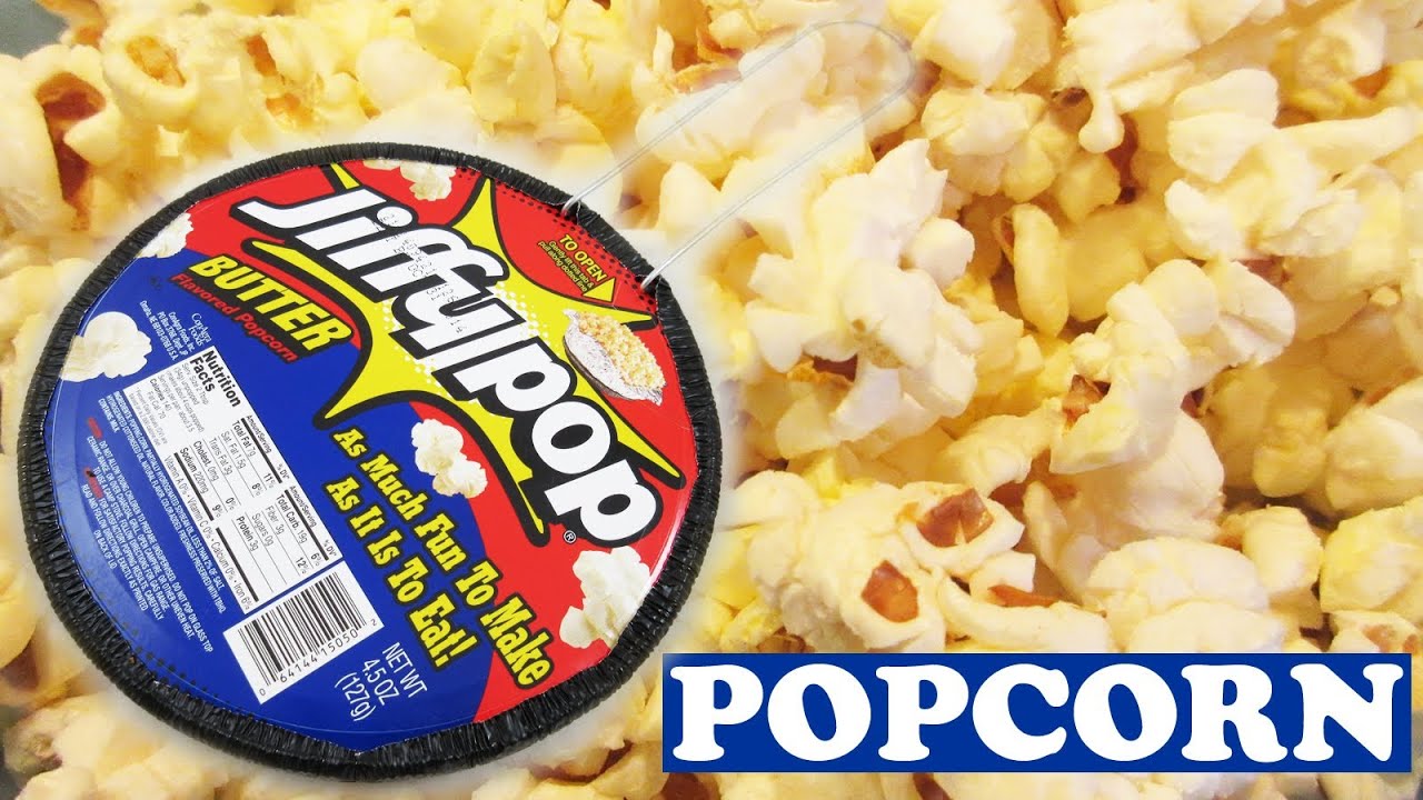 How to cook JIFFY POP POPCORN - Jiffy Pop Stovetop Popcorn Time! - Family Movie Snacks - HomeyCircle