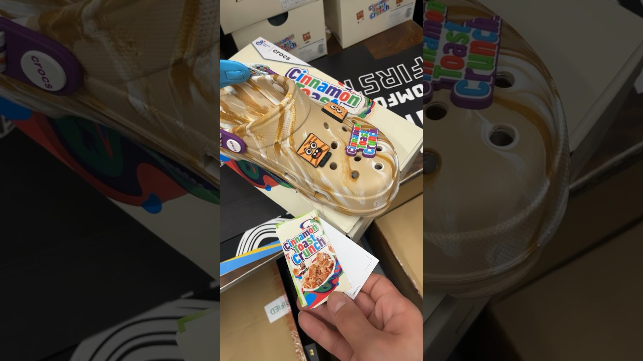 Crocs: “Cinnamon Toast Crunch” #2024 #crocs