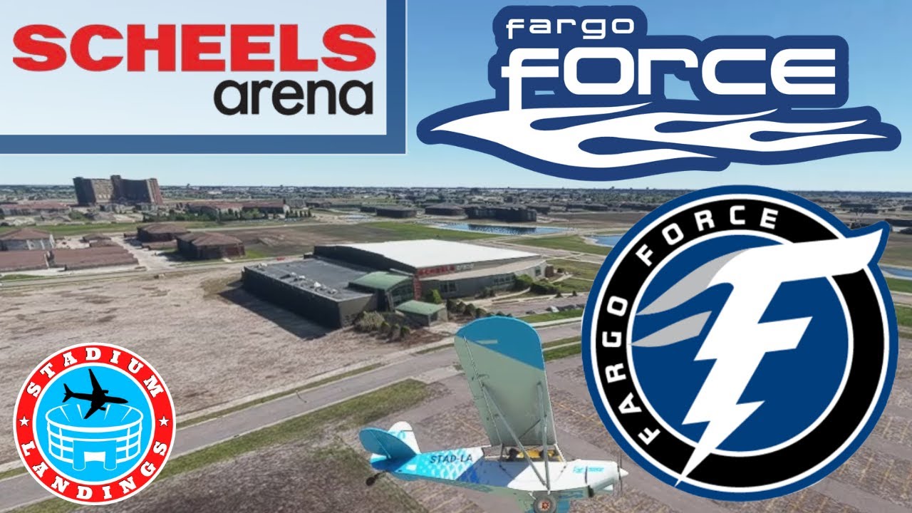 Scheels Arena - Microsoft Flight Simulator STADIUM LANDING!