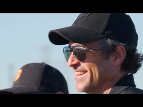 Patrick and Darby Dempsey at Porsche Experience Center in Los Angeles