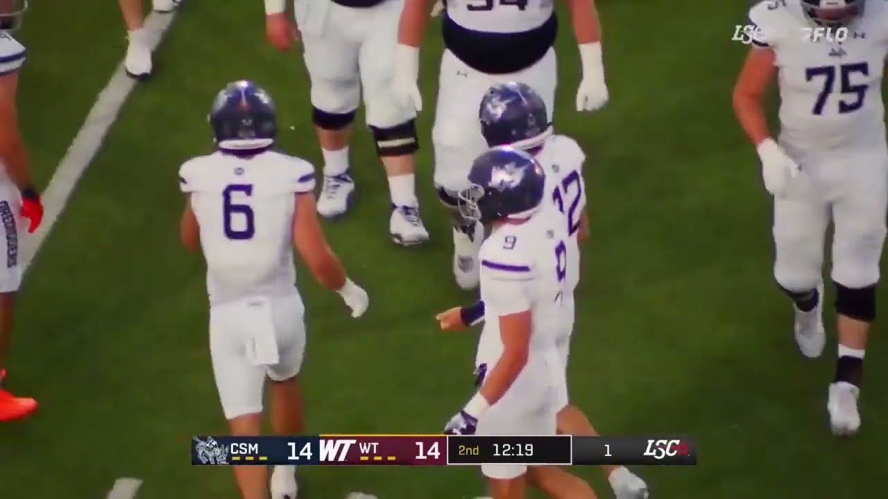 Colorado School of Mines vs West Texas A&M Football | 2025 LSC Football