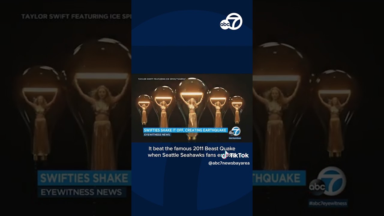 Swifties cause 2.3-magnitude earthquake at Seattle concert