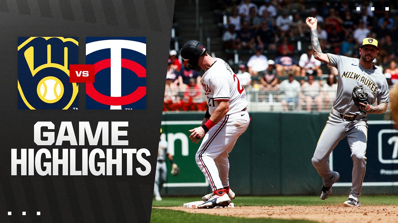 Brewers vs. Twins Game Highlights (6/21/25) | MLB Highlights