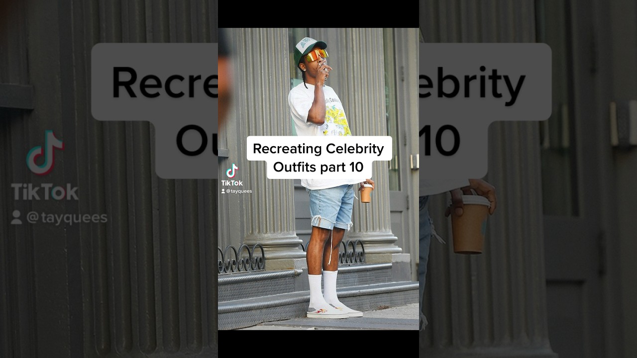 Recreating Celebrity Outfits part 10 ft A$AP ROCKY