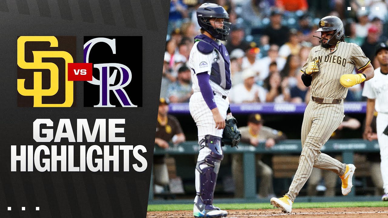 Padres vs. Rockies Game Highlights (5/10/25) | MLB Highlights