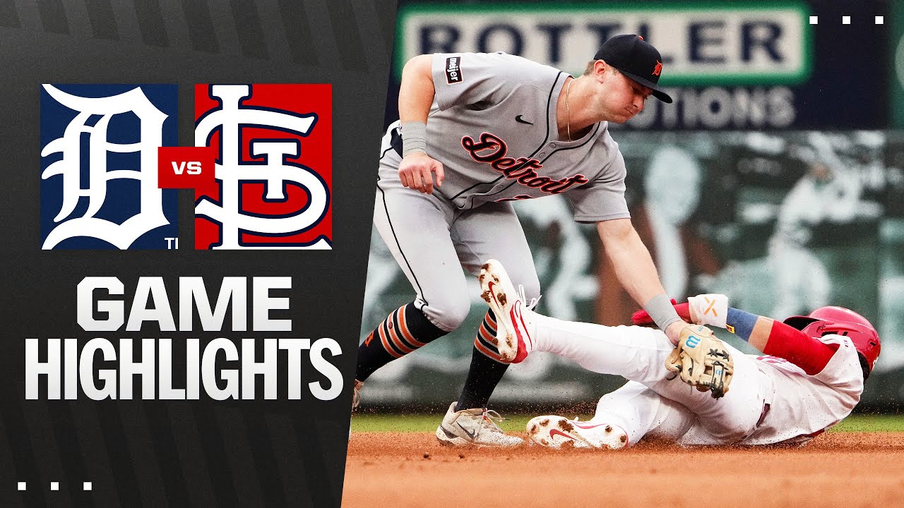 Tigers vs. Cardinals Game Highlights (5/19/25) | MLB Highlights