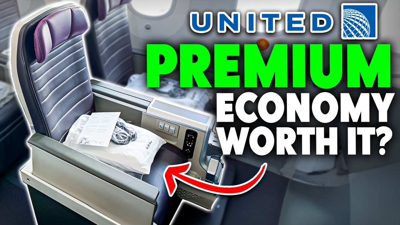 United Airlines PREMIUM ECONOMY: Is It WORTH the Upgrade?
