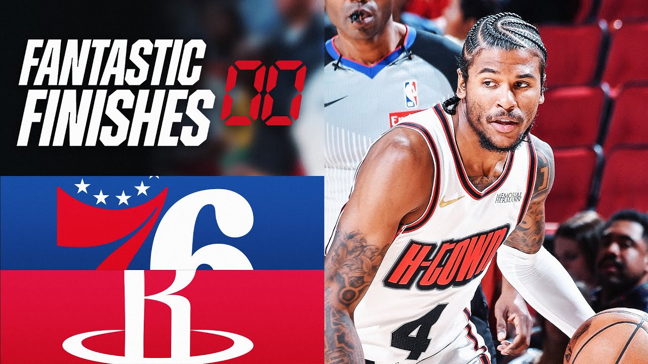 MUST-SEE OT ENDING! Rockets vs 76ers 🍿 | March 17, 2025