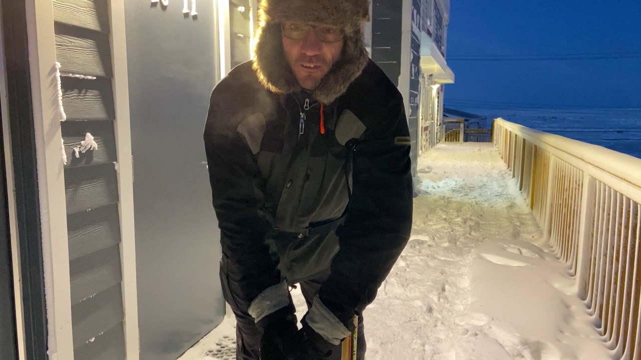 What's it like to be in -38 C (-36 F) in the Arctic?