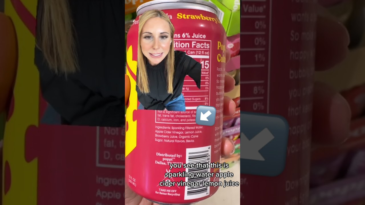 Poppi Soda Ingredients Review by a Dietitian