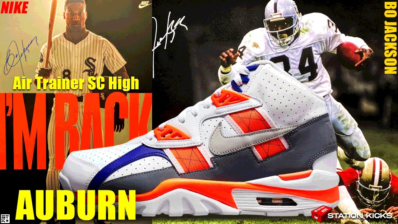 BO JACKSON'S ICONIC NIKE AIR TRAINER SC "AUBURN" ARE BACK🔥
