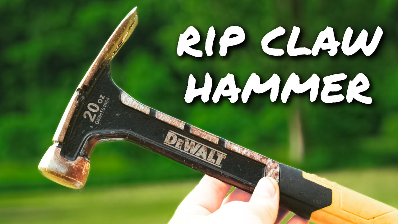 This is a BEAST! DeWALT Rip Claw Hammer Review