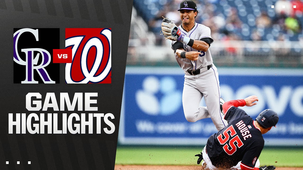 Rockies vs. Nationals Game Highlights (6/17/25) | MLB Highlights