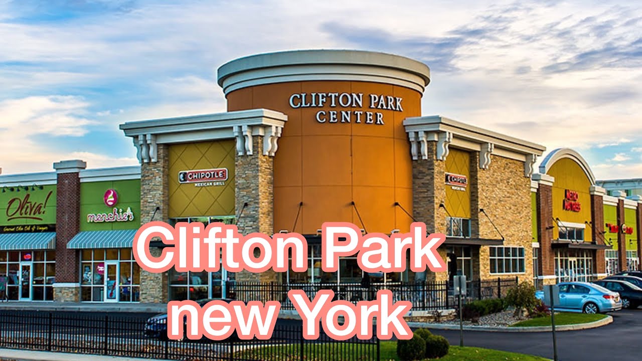 Driving Through Clifton Park Center, Clifton Park, New York, USA