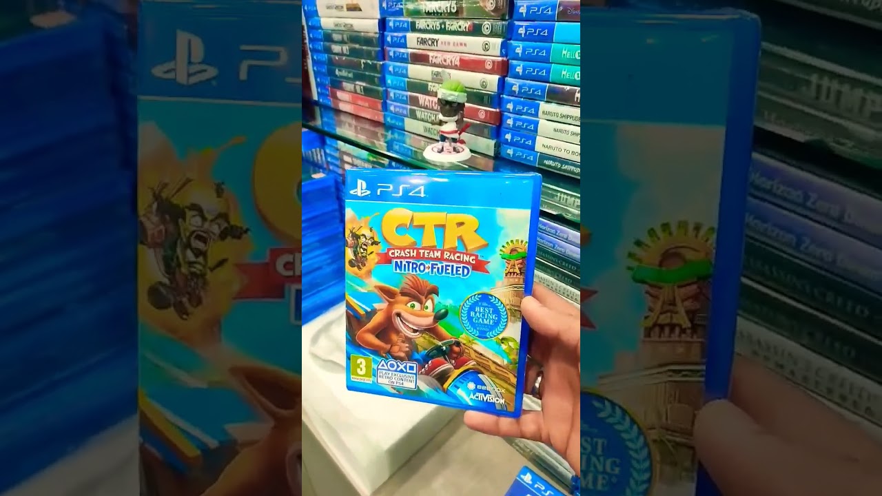 PLAYSTATION 4 CTR CRASH TEAM RACING NITRO FUELED #ctr #crashbandicoot #crashteamracingnitrofueled