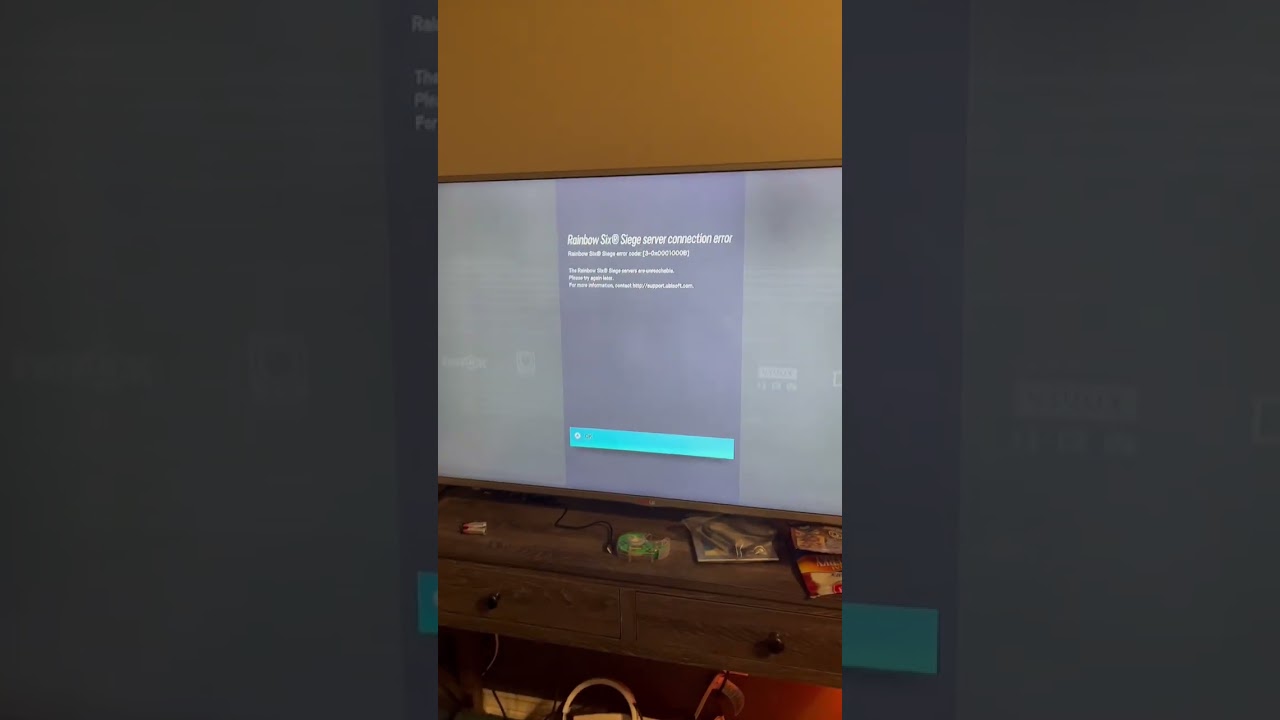 Rainbow 6 siege servers are down