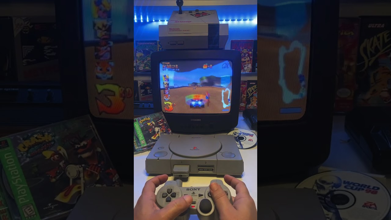 CTR - Crash Team Racing on PlayStation 1