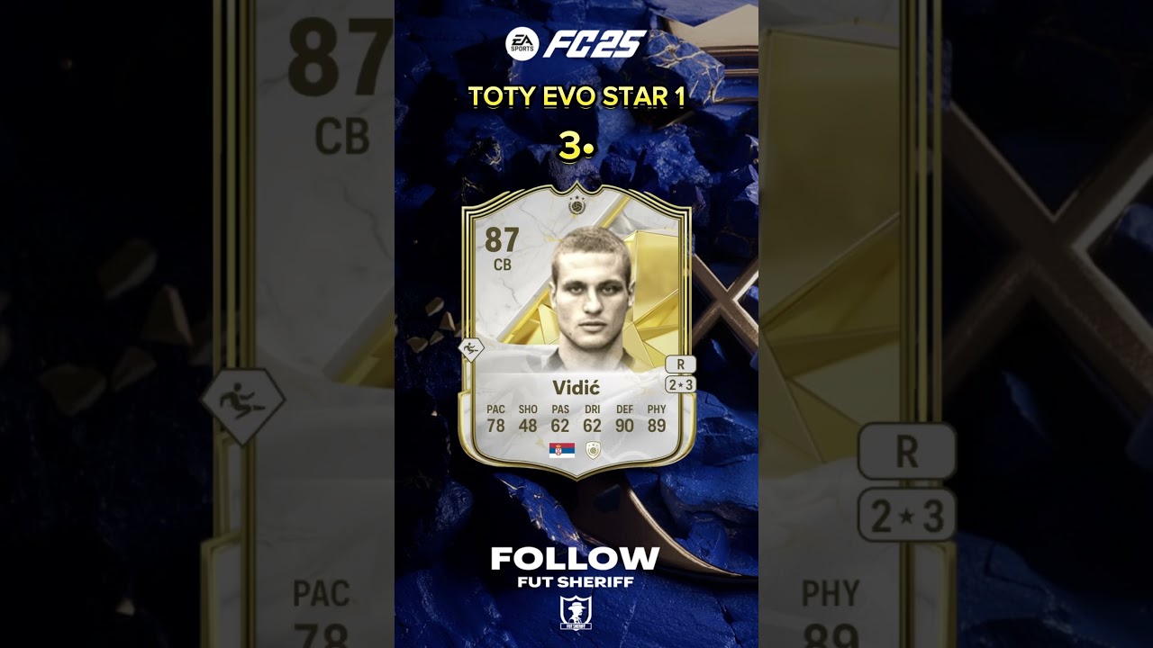 🔥The best options for the TOTY EVO STAR 1! Let me know if you are doing it! #fc25 #fifa #toty