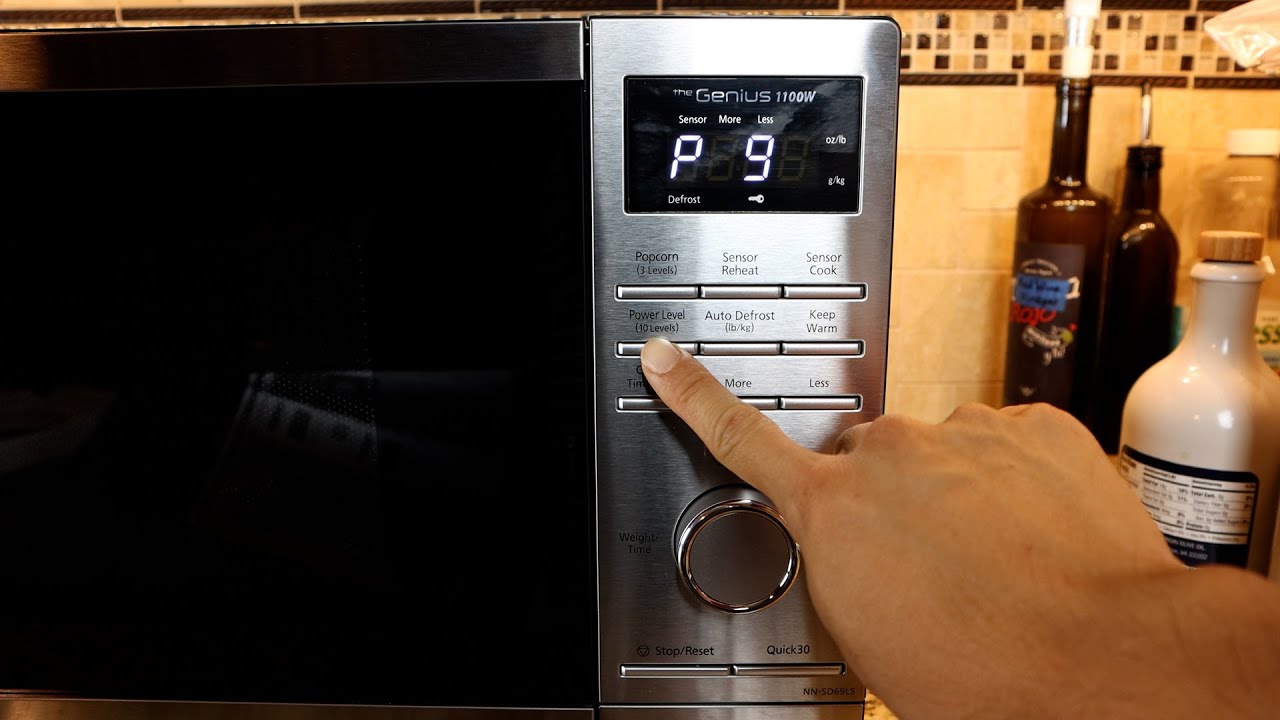 Panasonic 1100 Watt Genius Microwave NN-SD69LS Review
