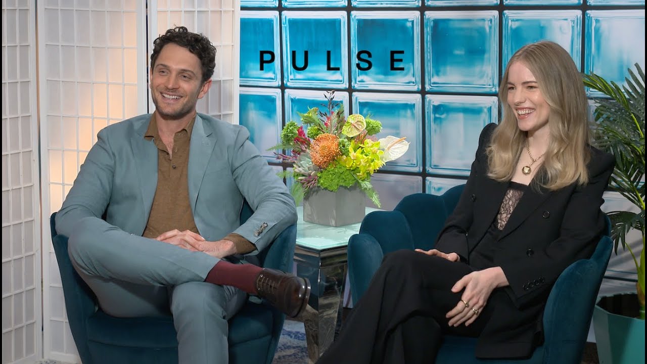 PULSE Interview! Willa Fitzgerald & Colin Woodell on that steamy shower scene! Netflix