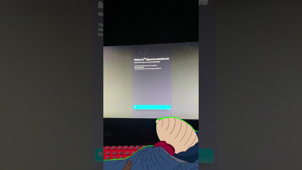 Rainbow Six Siege SUCKS - SUB & LIKE {SERVER ERROR} ❌ #jynxzi #memes #rainbowsixsiege #r6memes