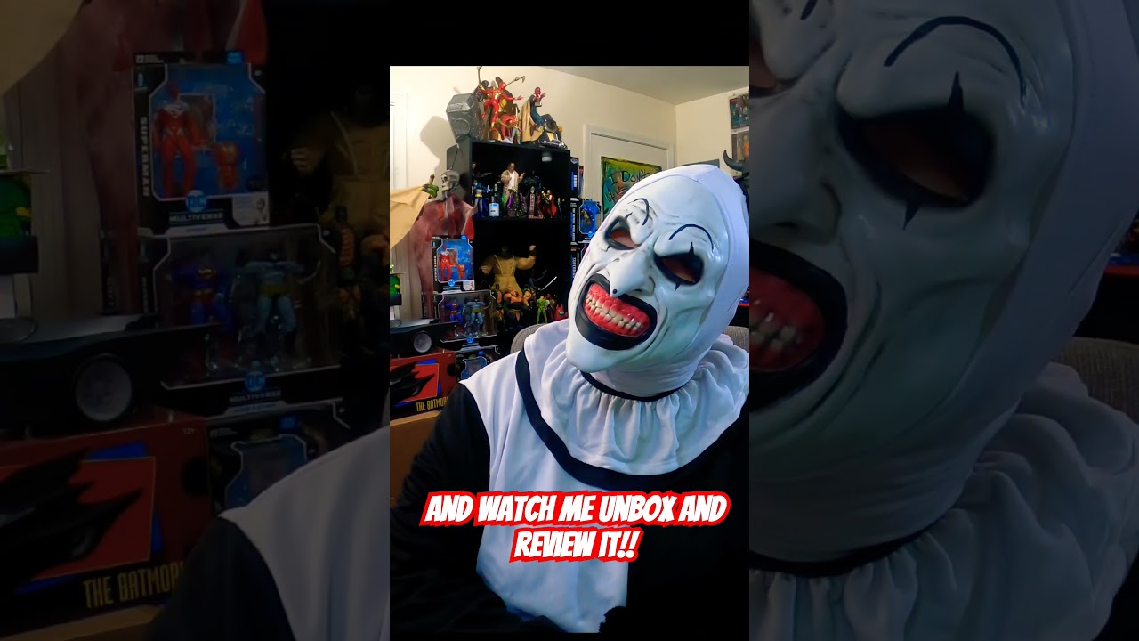 SPIRIT HALLOWEEN 2024 ART THE CLOWN TERRIFIER COSTUME REVIEW IS UP!!